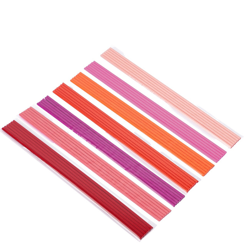 Home Fragrance Logo - 50 bastoncini in fibra colorata da