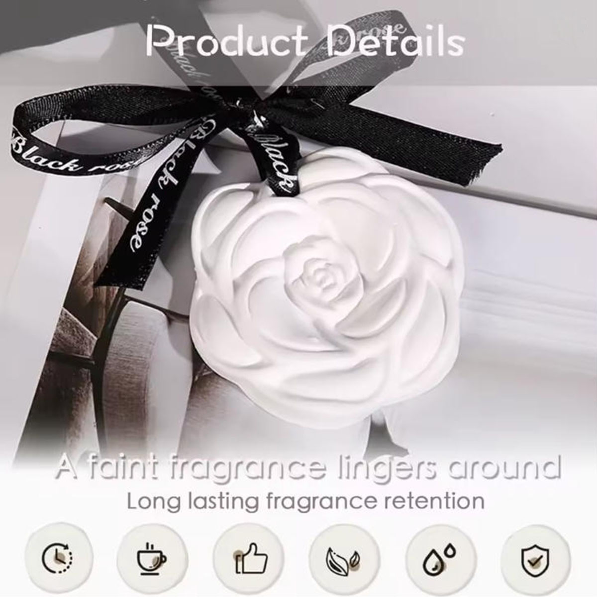1/3/5/8/10PCS Camelia Gesso Ar - Home Fragrance Logo recensione e prezzo