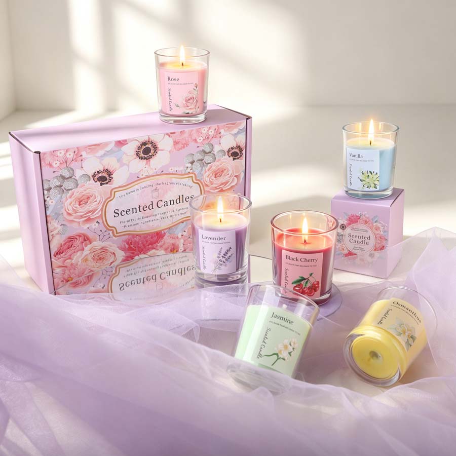Set Regalo di Candele Profumat - Home Fragrance Gift recensione e prezzo